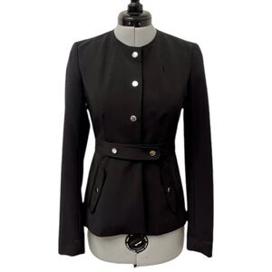 Sandra Angelozzi Blazer Black Size XS Tailored Timeless Good Condition Fitted